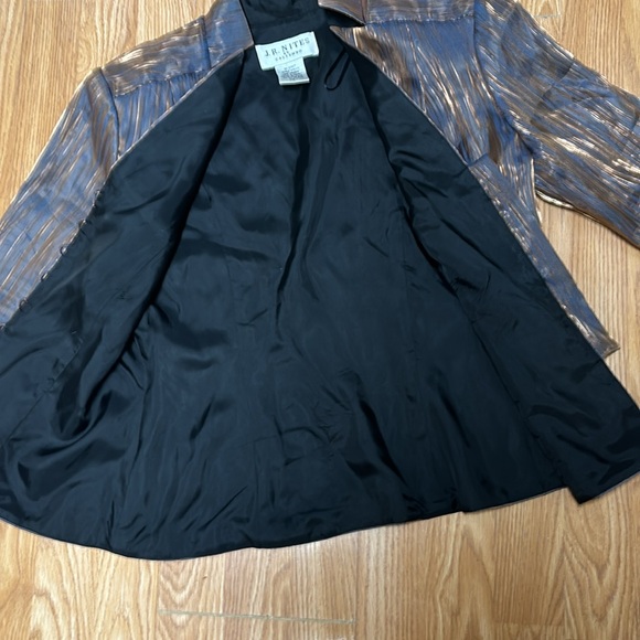 Vintage J.R. NITES by Caliendo Size 6 Copper and Gold unique jacket. - Picture 11 of 12